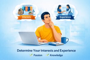 Decide your interest and experience before starting e-commerce